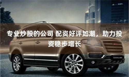 专业炒股的公司 配资好评如潮，助力投资稳步增长